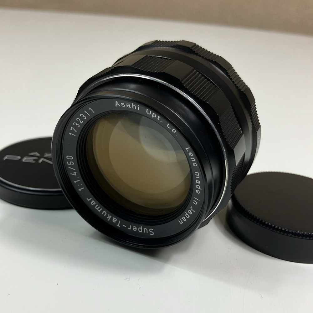 8 Elements‎ Asahi Pentax Super Takumar 50mm F/1.4 Lens M42 Untested